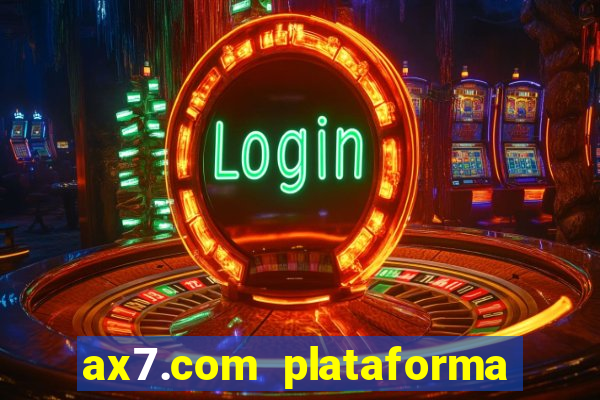 ax7.com plataforma de jogos